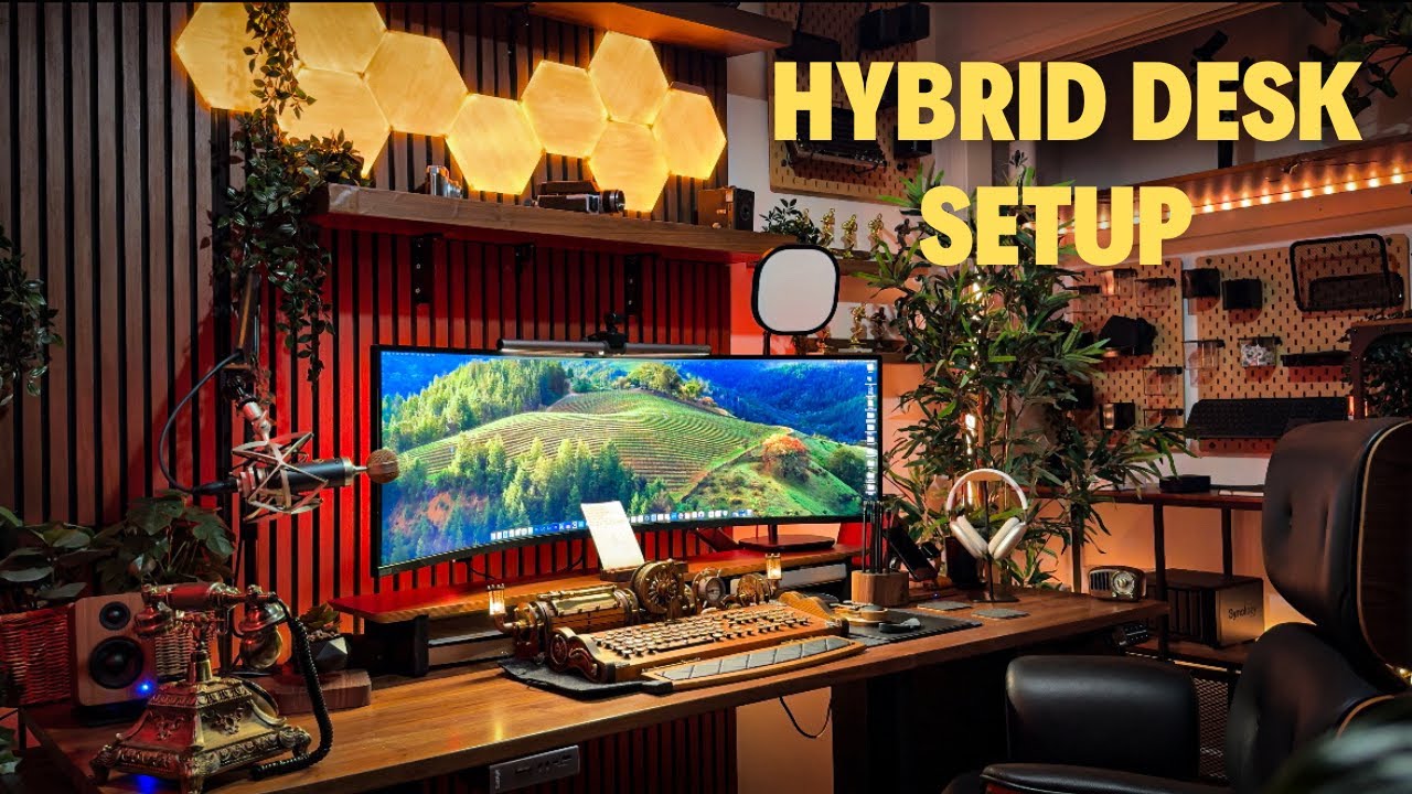 I Built a Hybrid Desk Setup Running PC & Mac