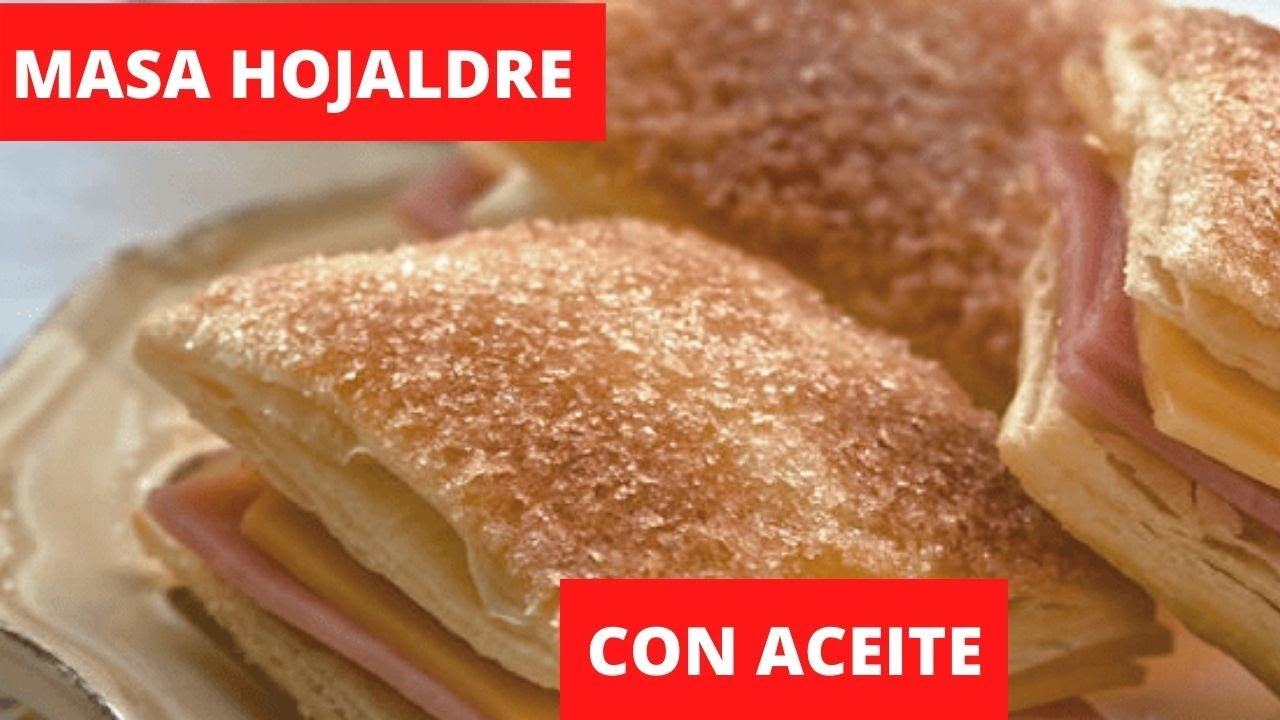MASA HOJALDRE SIN MANTECA / CON ACEITE/ como hacer FOSFORITOS / RECETA FACIL Y ECONOMICA