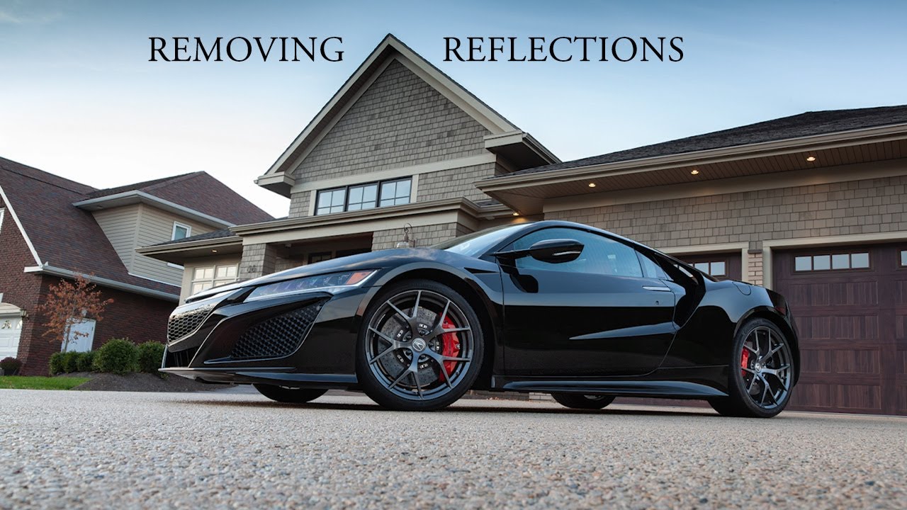 Removing and Cleaning Up Reflections in Car Photography