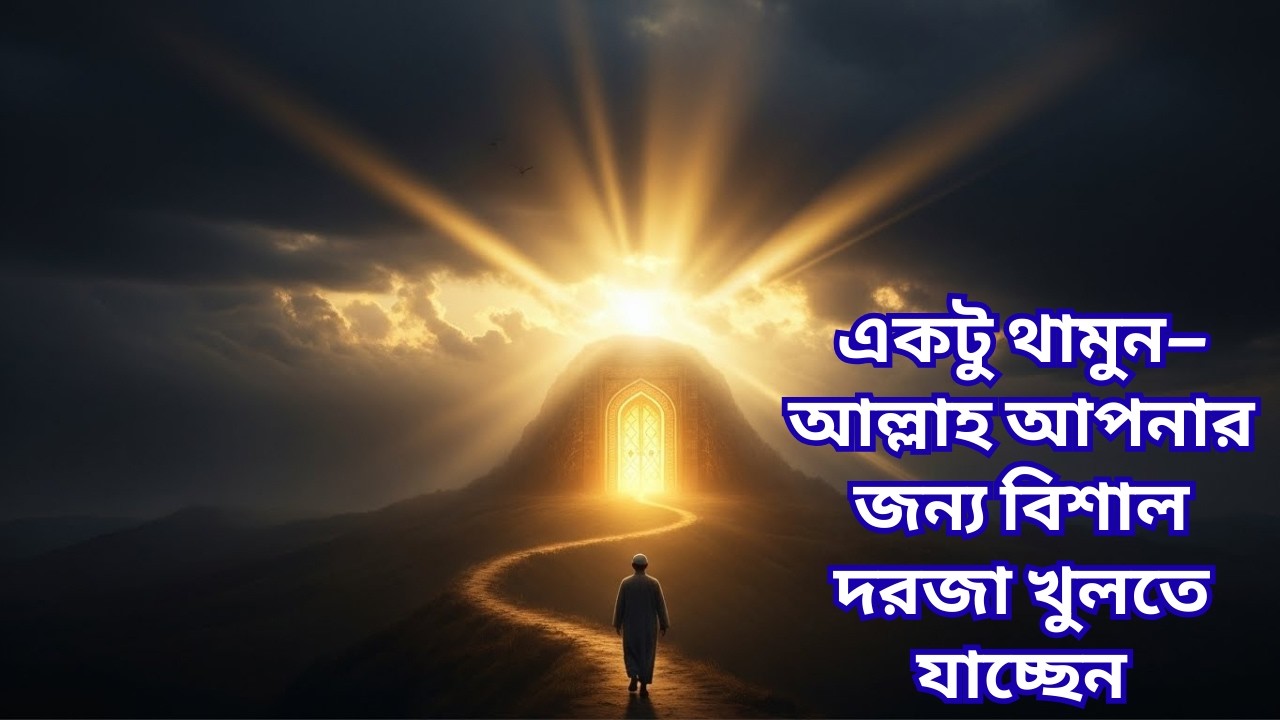 Подождите минутку — Аллах откроет для вас огромную дверь! #путьврай #исламскоевидео #дуа