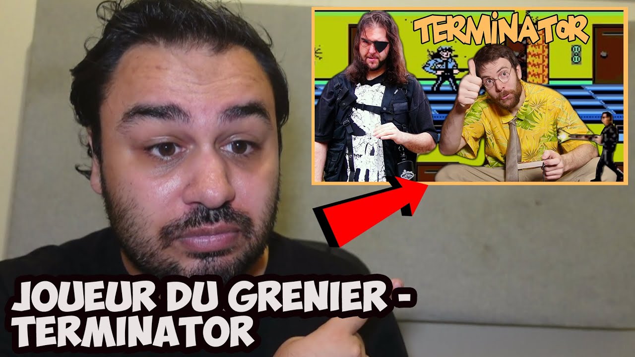 British Reaction To Joueur du Grenier - TERMINATOR - NES/Megadrive