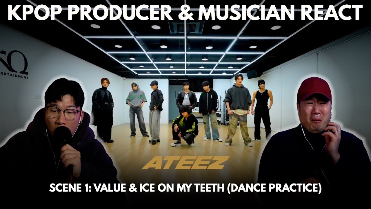 Musicians react & review ♡ ATEEZ - Ice On My Teeth (Dance Practice)