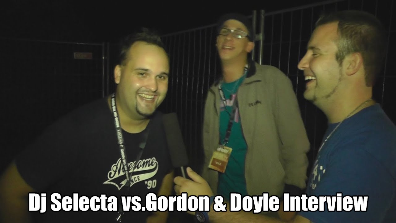 Dj Selecta vs.Gordon & Doyle Interview @ The Spook Jedenspeigen (2014)