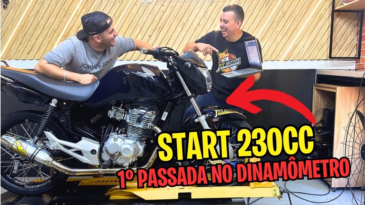 RESULTADO DA PREPARAÇÃO DA Start 230cc NO ÁLCOOL! PRIMEIRA MÃO