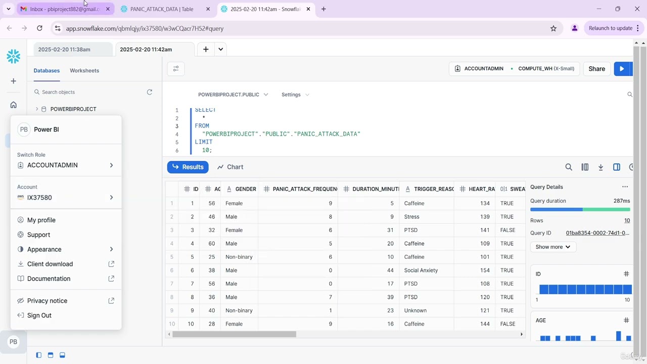 27 Connecting Snowflake to Power BI