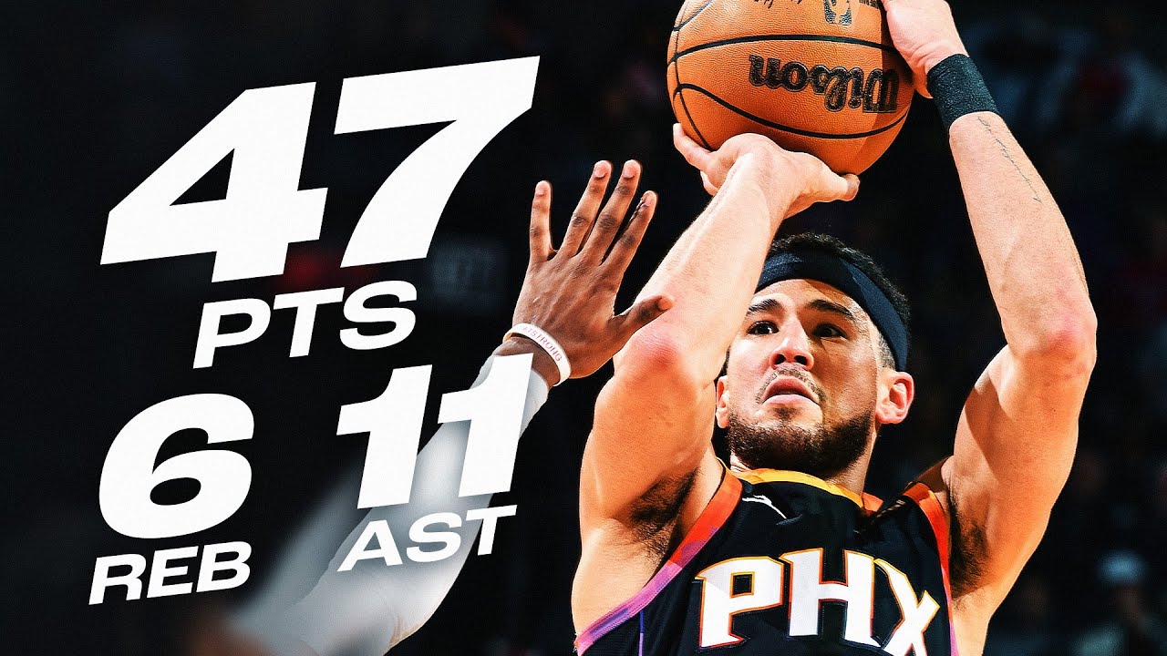 Devin Booker's MONSTER 47-PT DOUBLE-DOUBLE vs Jazz! | February 7, 2025