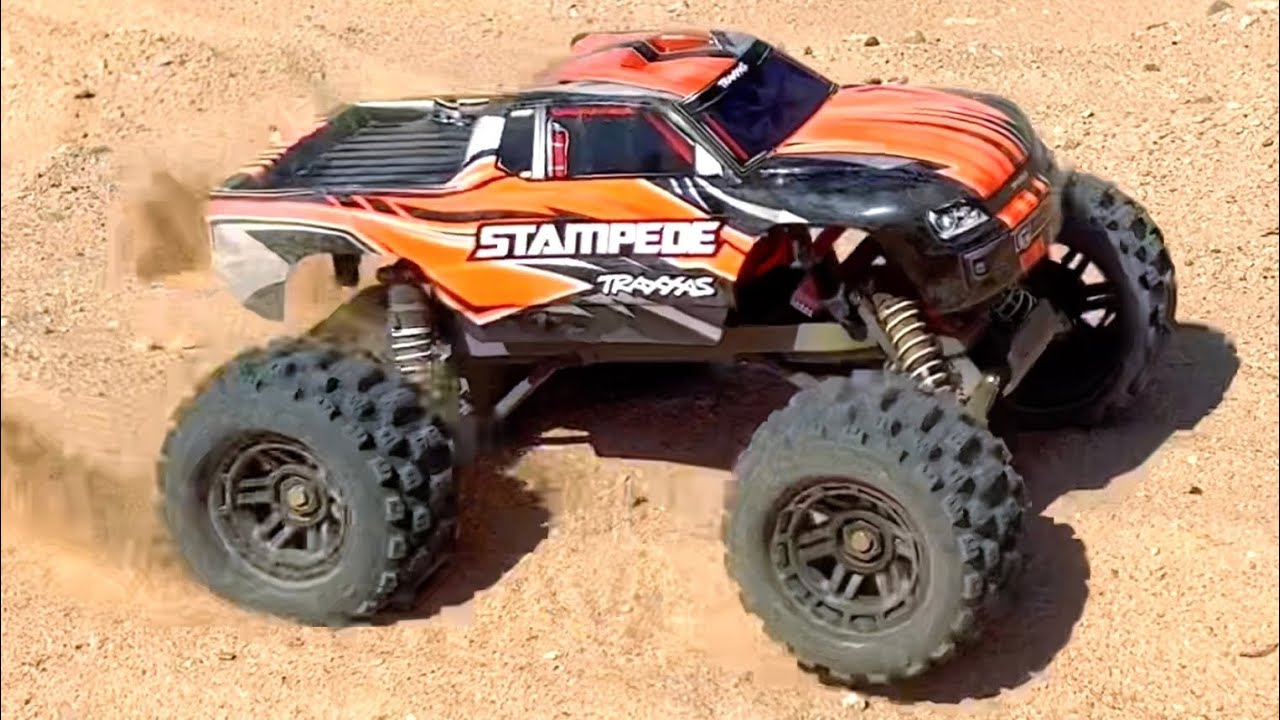 The “CHEAPEST Traxxas Stampede” Bashes in the ARIZONA DESERT!!