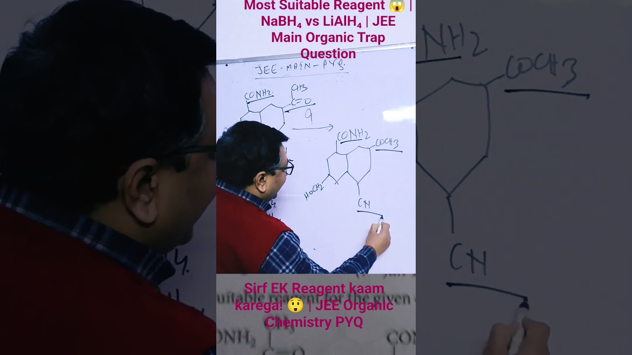 Sirf EK Reagent kaam karega! 😲 | JEE Organic Chemistry PYQ. DON’T MISS THIS QUESTION 😱