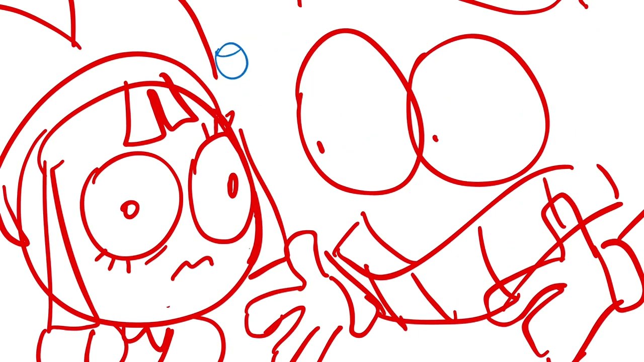 saying a lot of things as caine but i animated my favorite bits (WIP)