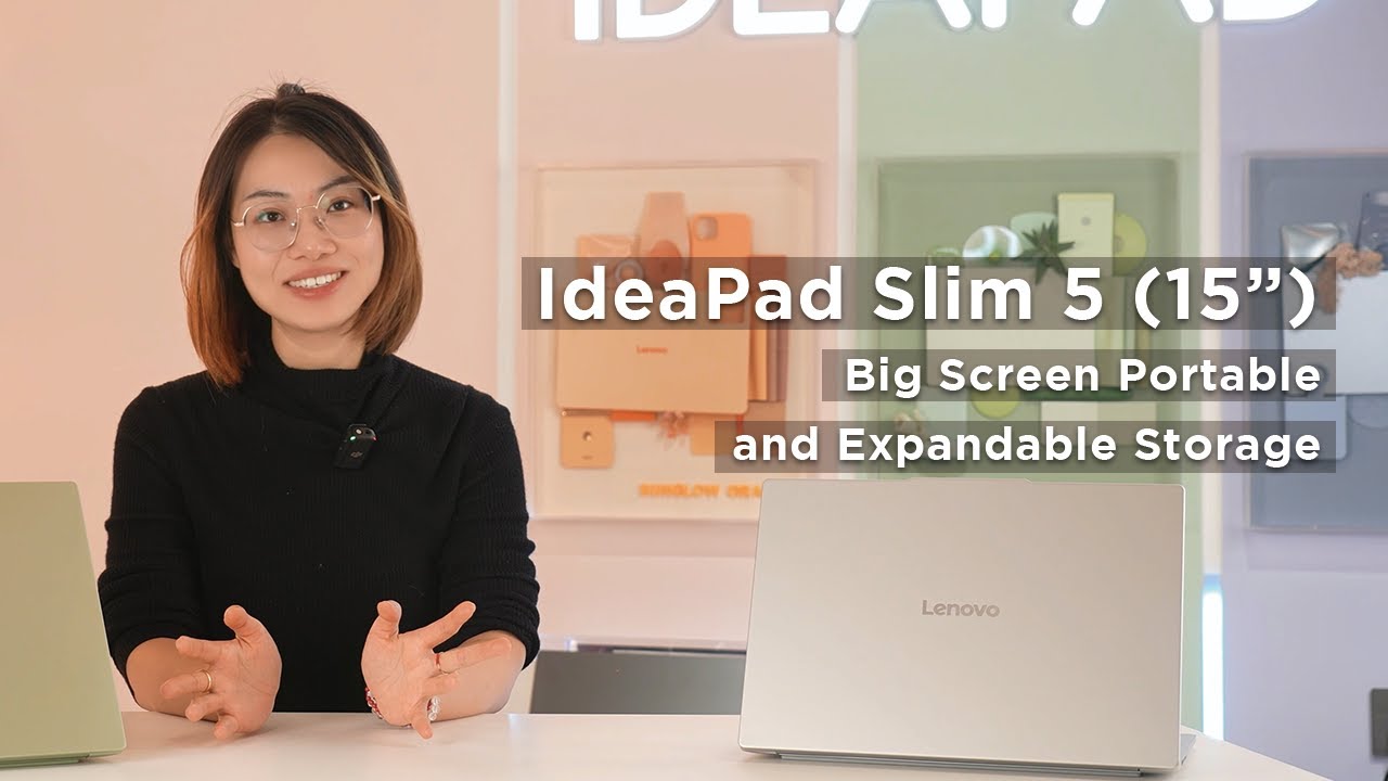 Официальный обзор IdeaPad Slim 5 (15 дюймов): большой экран, портативность и расширяемое хранилище