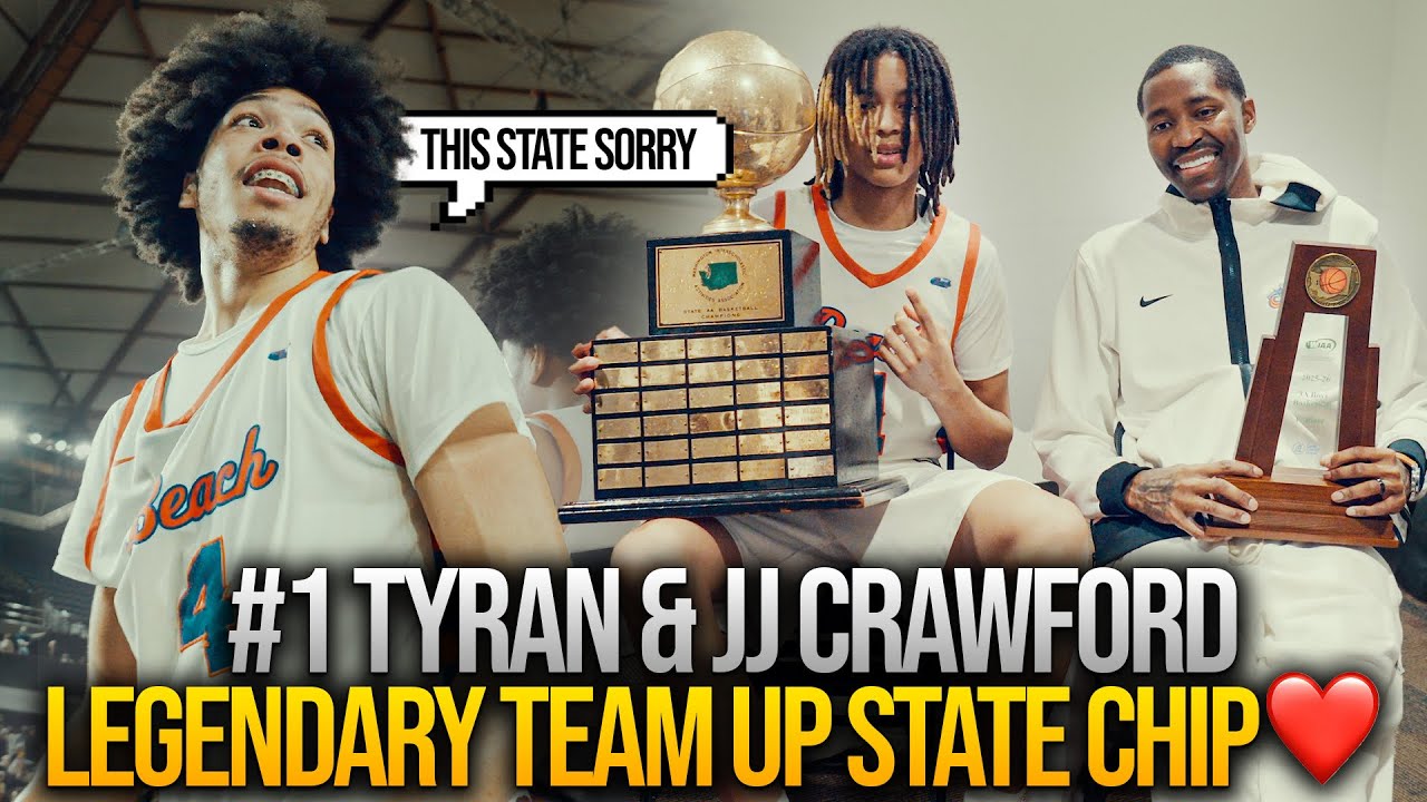 #1 TYRAN STOKES & JJ GOT IT DONE 💍 SEATTLE STATE CHAMPS RAINIER BEACH