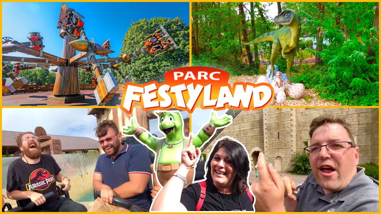 PARC FESTYLAND EN NORMANDIE - VLOG SUR LE PARC DE MON ENFANCE !
