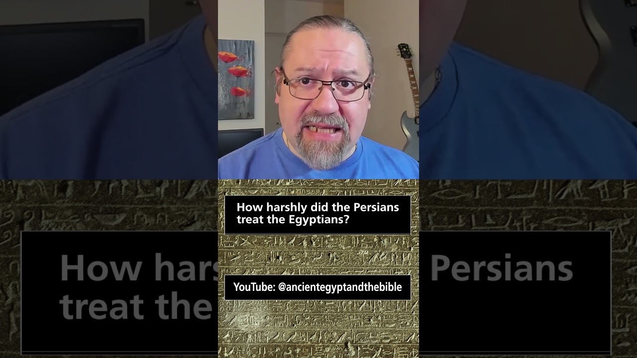 How harshly did the Persians treat the Egyptians? #history #ancientegypt #persian