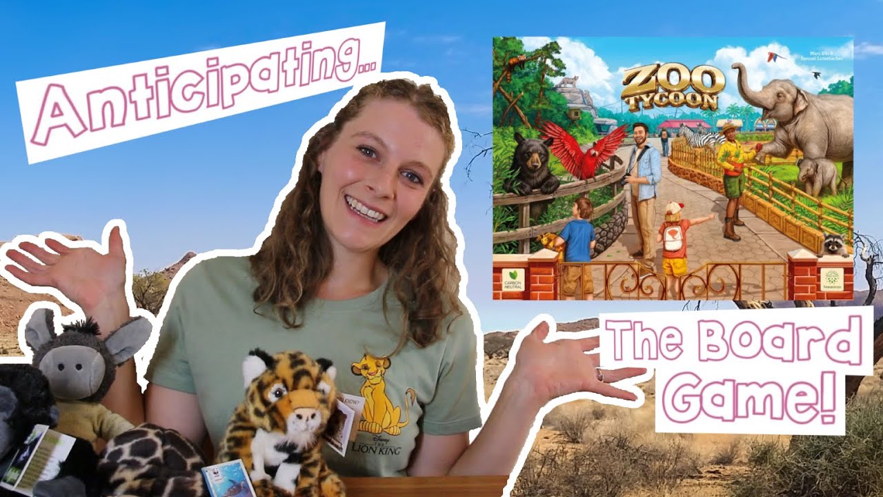 Anticipating the Zoo Tycoon Board Game - what we know and why I'm excited!