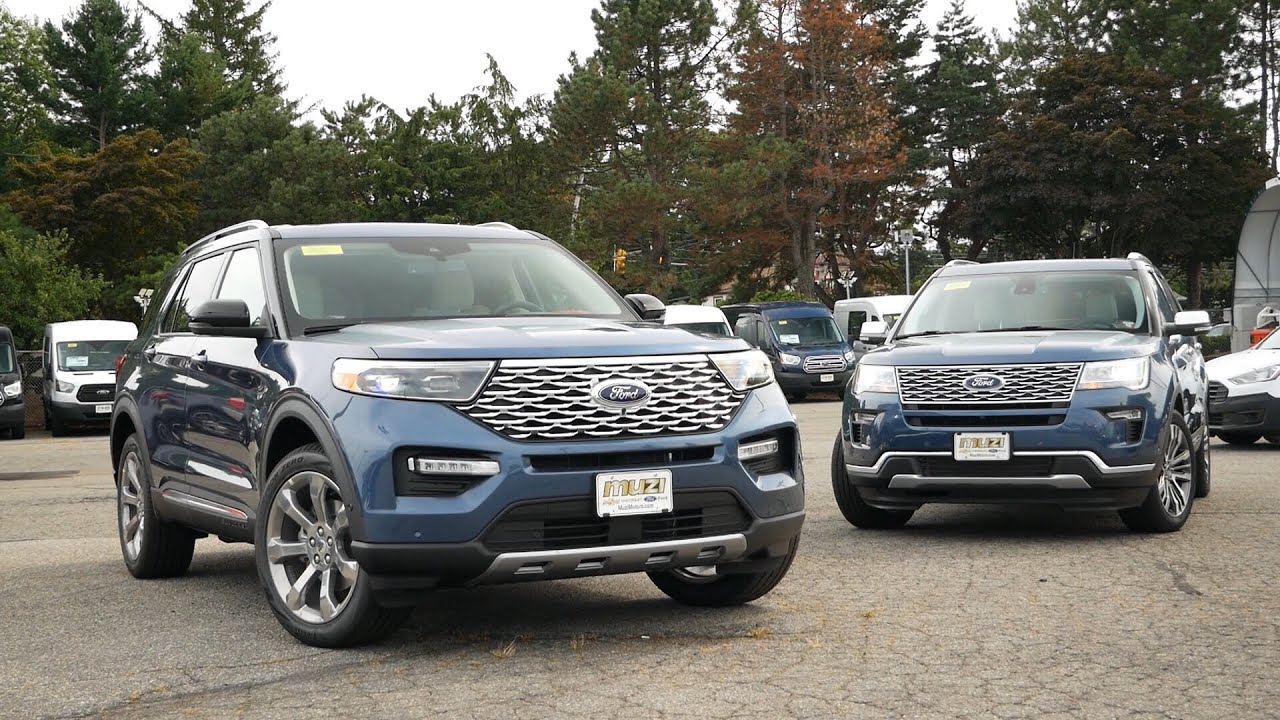 2020 Ford Explorer Platinum vs 2019 Ford Explorer Platinum