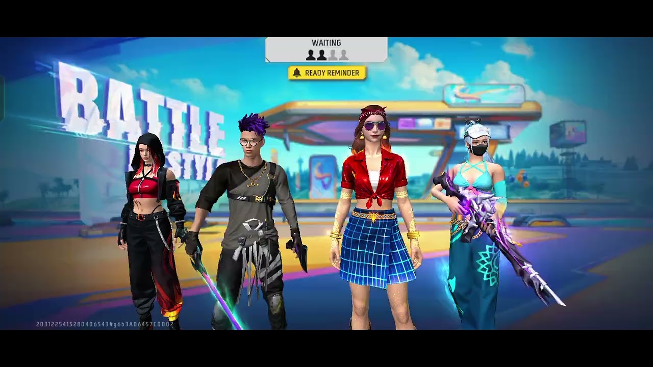 Free fire max game play #br rank