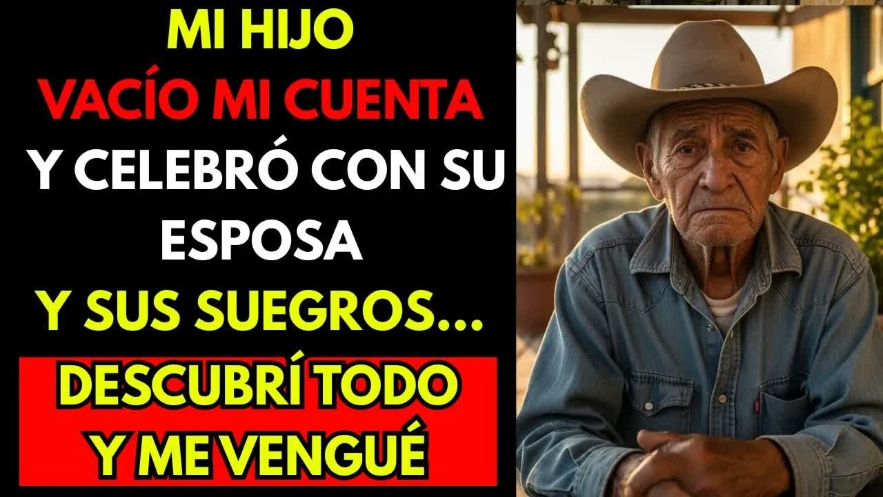 MI HIJO VACÍO MI CUENTA Y CELEBRÓ CON SU ESPOSA Y SUS SUEGROS… DESCUBRÍ TODO Y ME VENGUÉ