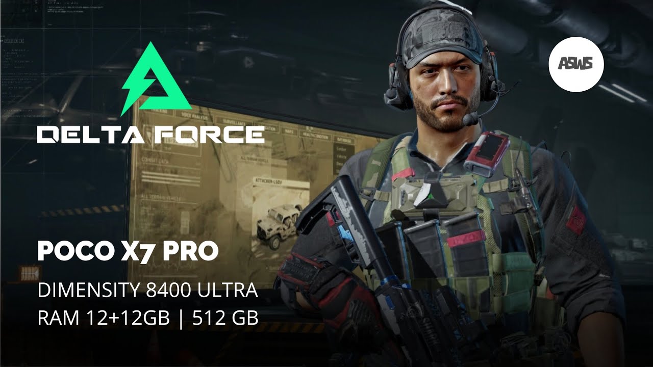 DELTA FORCE | 120 FPS | GAMEPLAY TEST ON POCO X7 PRO | DIMENSITY 8400 ULTRA