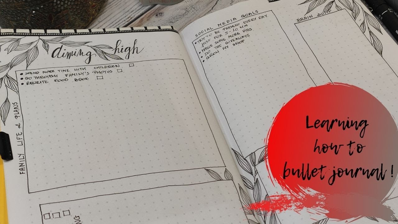 How to start ZEN bullet journaling &nbsp;|&nbsp;| My first minimal setup for 2021
