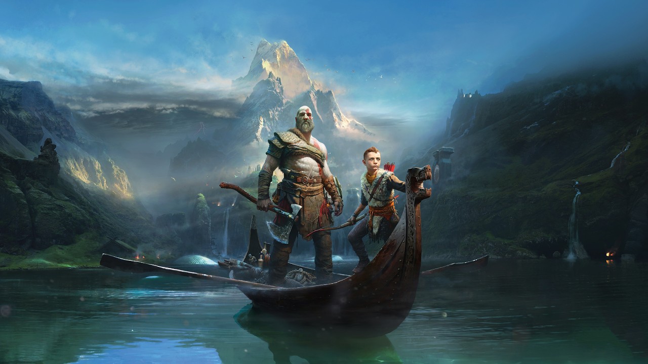 God Of War(2018)(Difícil) Primeira vez jogando !#godofwar #nocommentarygameplay