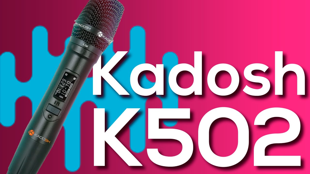 Microfone Kadosh K502 | PLAYCOM
