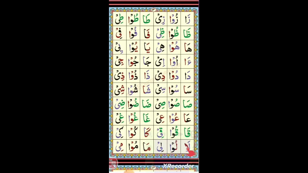 Live Noorani Qaida Practice