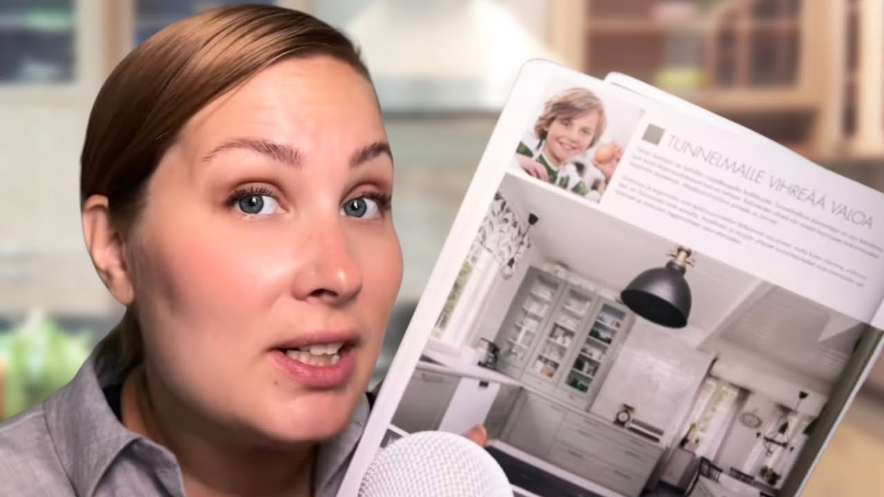 Soft spoken ASMR Roleplay Keittiöesittelijä