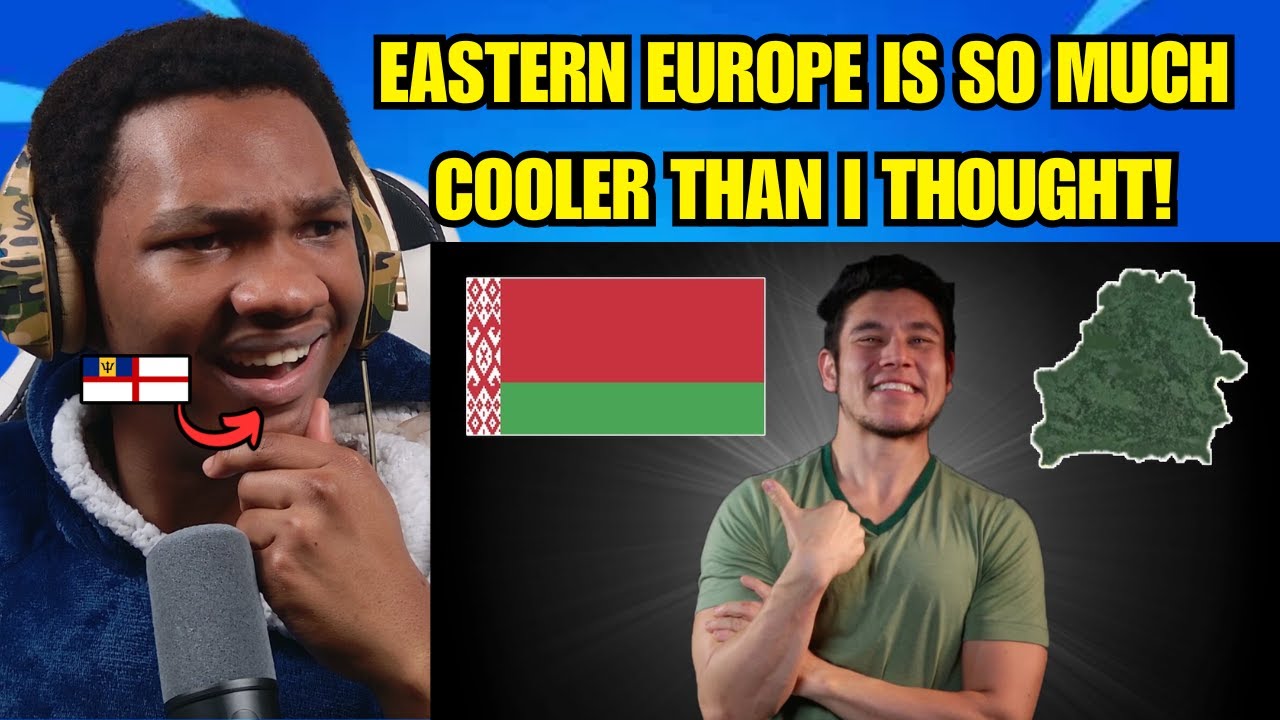 British caribbean guy react to Geography Now! Belarus reaction eastern europe culture and traditions
