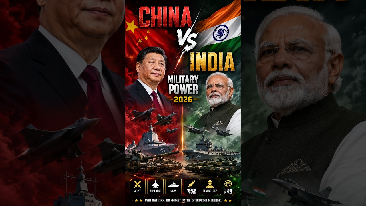 China vs India Military Power Comparison 2026