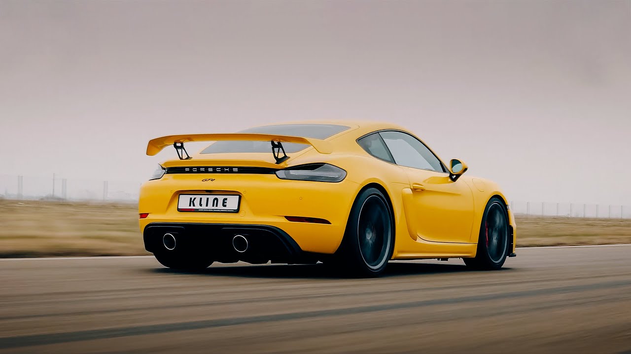 Kline Innovation Porsche 718 GT4 Inconel exhaust sound