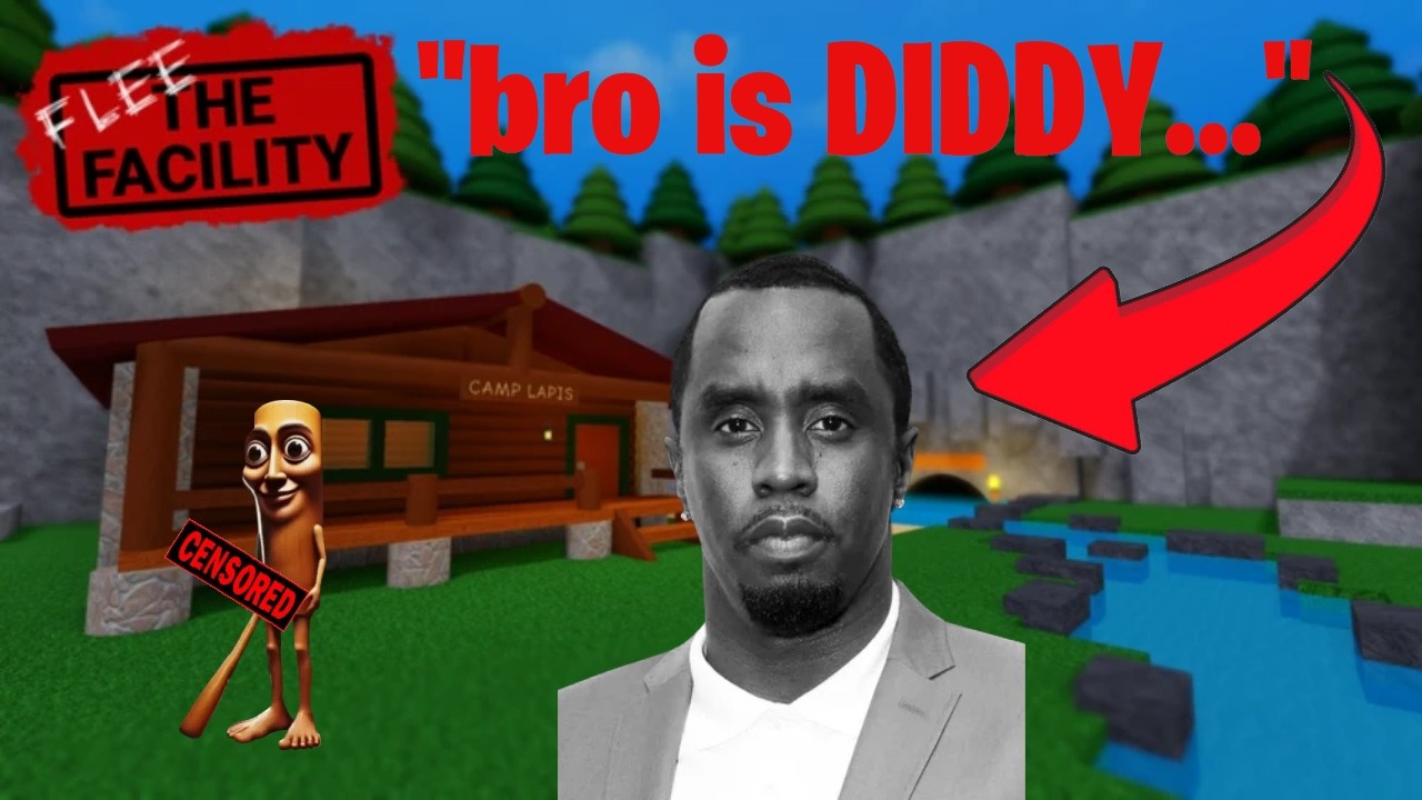 *NEW* ESCAPING FROM DIDDY IN FLEE THE FACILITY