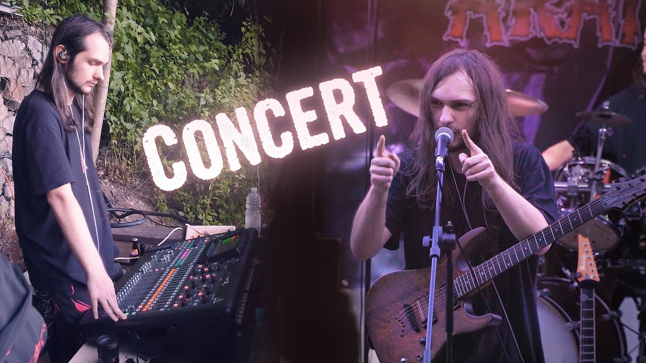 Live On Stage With 3 Bands for the First Time