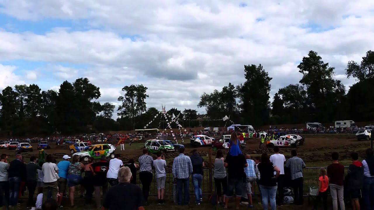 Stock-car Salbris le 15/08/2015 manche