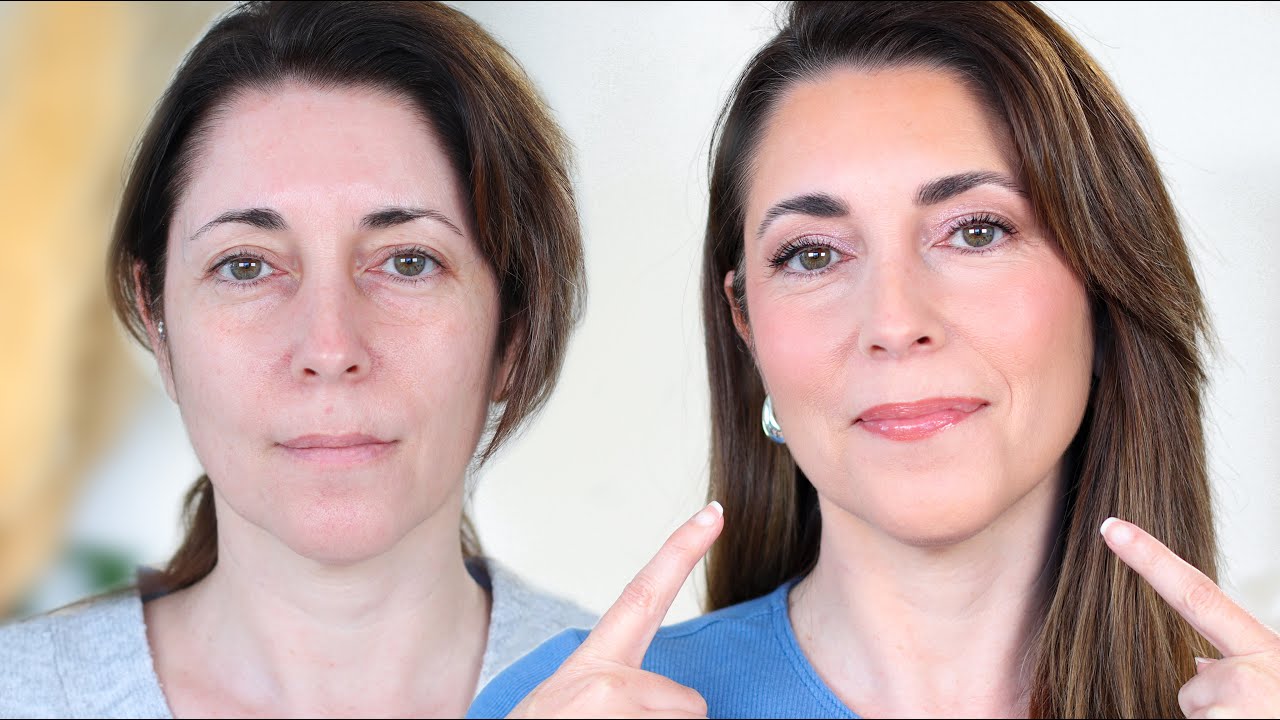 MAQUILLAGE DE LA FLEMME FACILE anti teint terne et pour avoir bonne mine / 40 ans et +