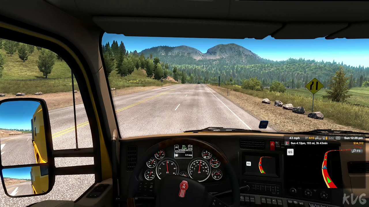 American Truck Simulator - Alamosa to Lamar - Colorado Gameplay (PC UHD) [4K60FPS]