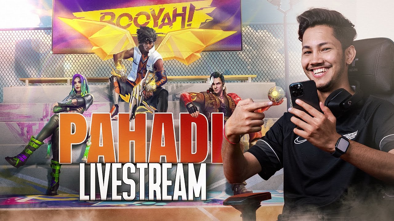TOURNAMENT LIVE WITH PAHADIGAMING - GARENA FREE FIRE LIVE
