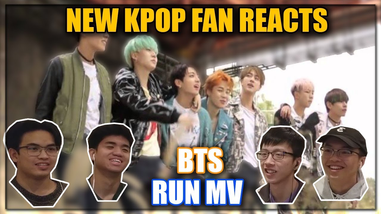 NEW KPOP FAN REACTS TO BTS RUN MV (OurKrew Reacts)
