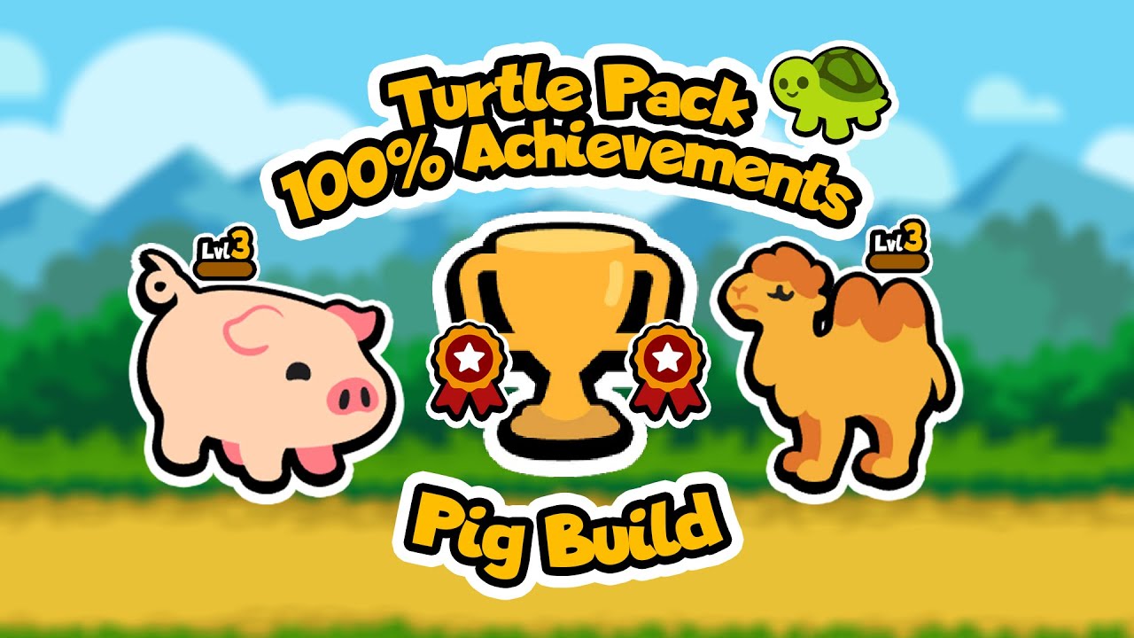 Level 3 Pig Achievement Build | Super Auto Pets | Turtle Pack Achievements