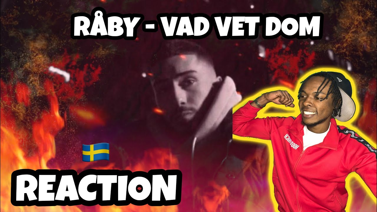 AMERICAN REACTS TO SWEDISH DRILL RAP! Råby - vad vet dom (English lyrics)