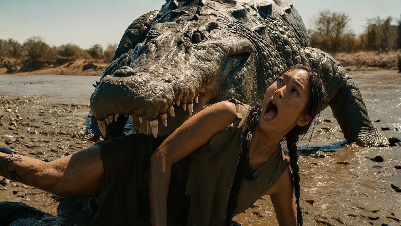 Thousands of years ago: Prehistoric peoples in the bloody hunt in the valley of giant crocodiles