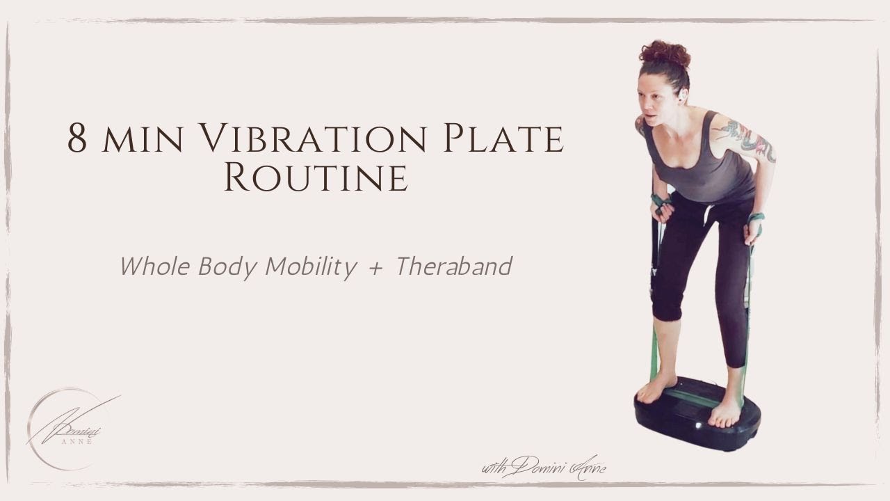 8-Minute Vibration Plate Warmup | Flybird + TheraBand Mobility Flow