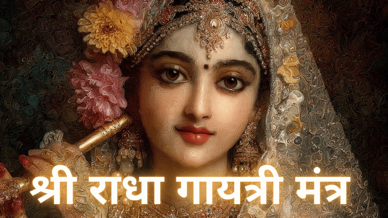 Shri Radha Gayatri Mantra | राधा गायत्री मंत्र | श्री राधा मंत्र | Shri Radha 108 Mala jap