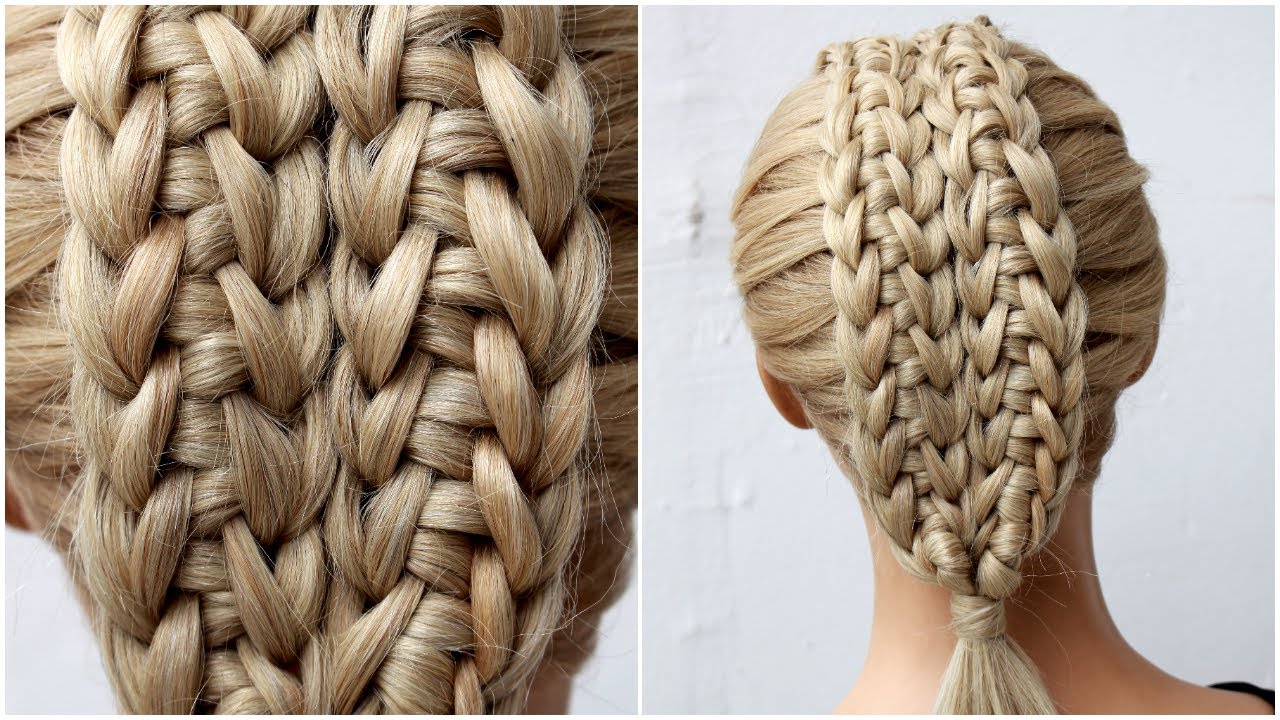 Double Knotted Braid | 😱 Wedding Prom Updo Hair Tutorial by Another Braid