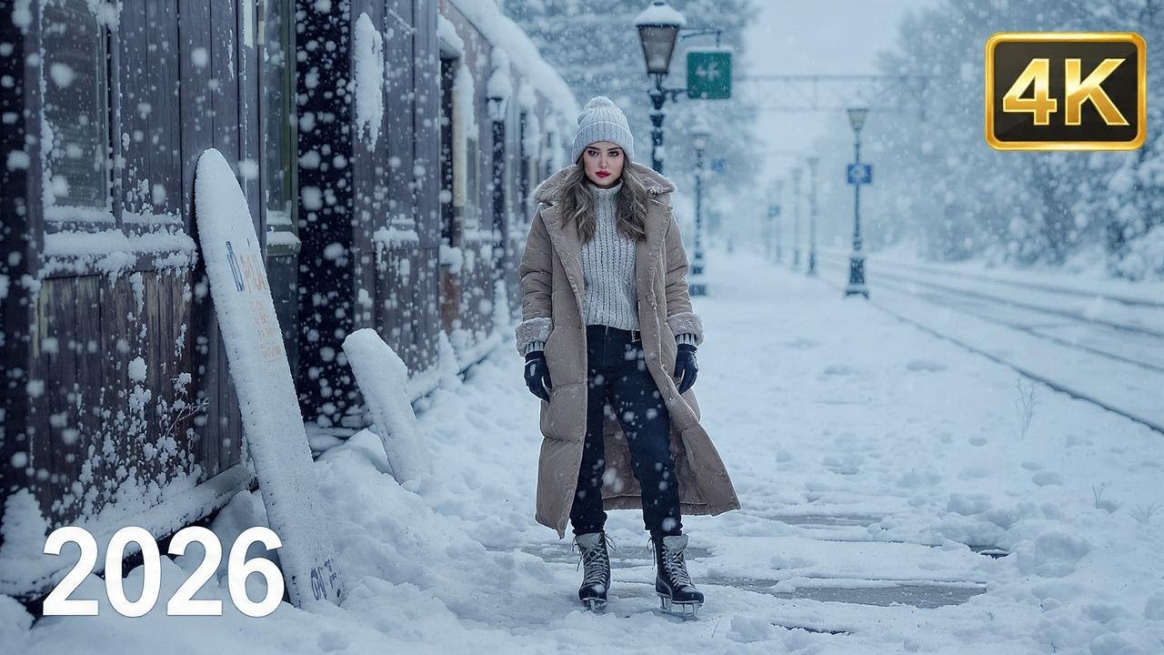 Deep House Winter Music Mix 2026 ❄️ Winter Deep House Lounge Music 4K UHD