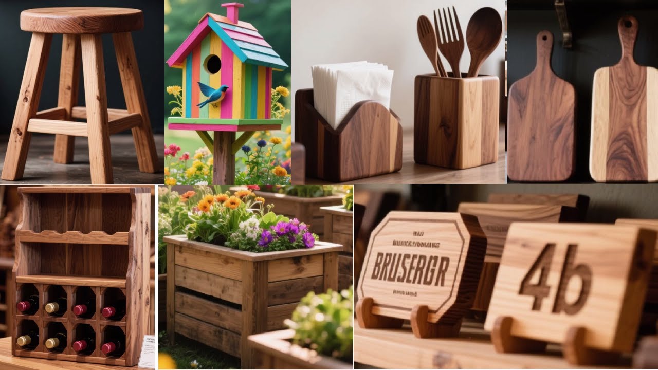 Small woodworking project ideas you can make for profit as a beginner woodworker