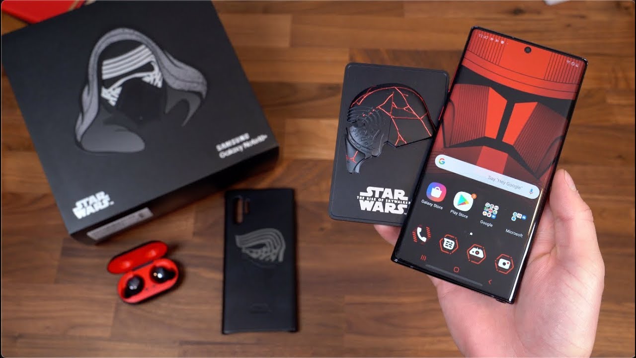 Распаковка Galaxy Note 10 Plus: специальное издание «Звездные войны»!