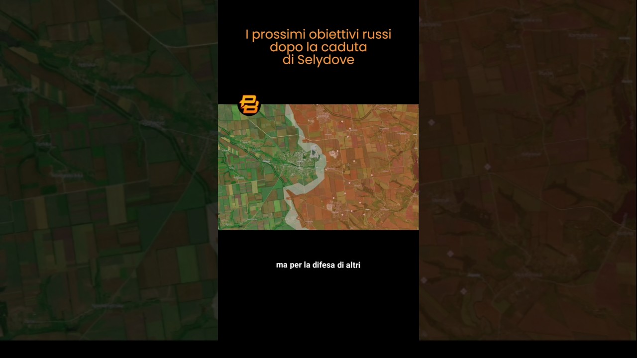 ECCO gli OBIETTIVI dei RUSSI dopo la CONQUISTA di SELYDOVE