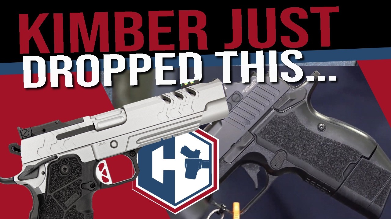 Kimber SHOT Show 2026: Обновления CDS9, 1911 DS Warrior и НОВЫЙ 2K11 Comp представлены.