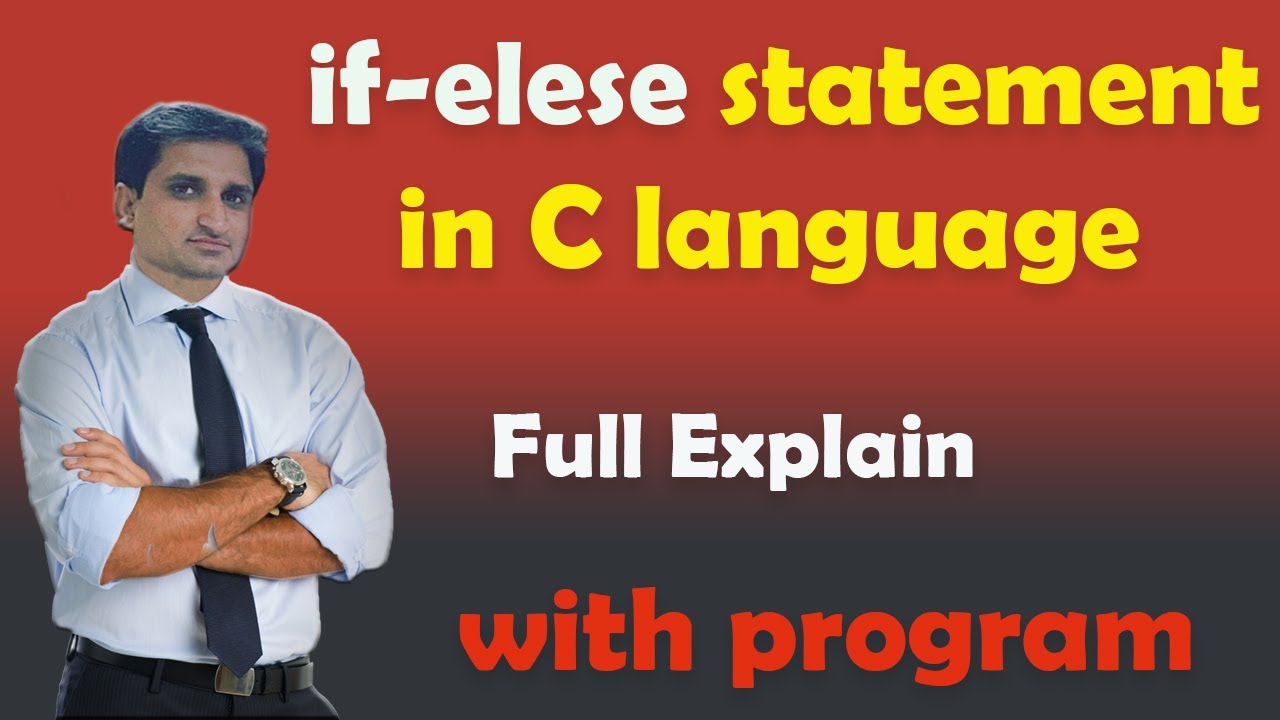 if else statement in C programming | if else statement with syntax and flow chart in C programming