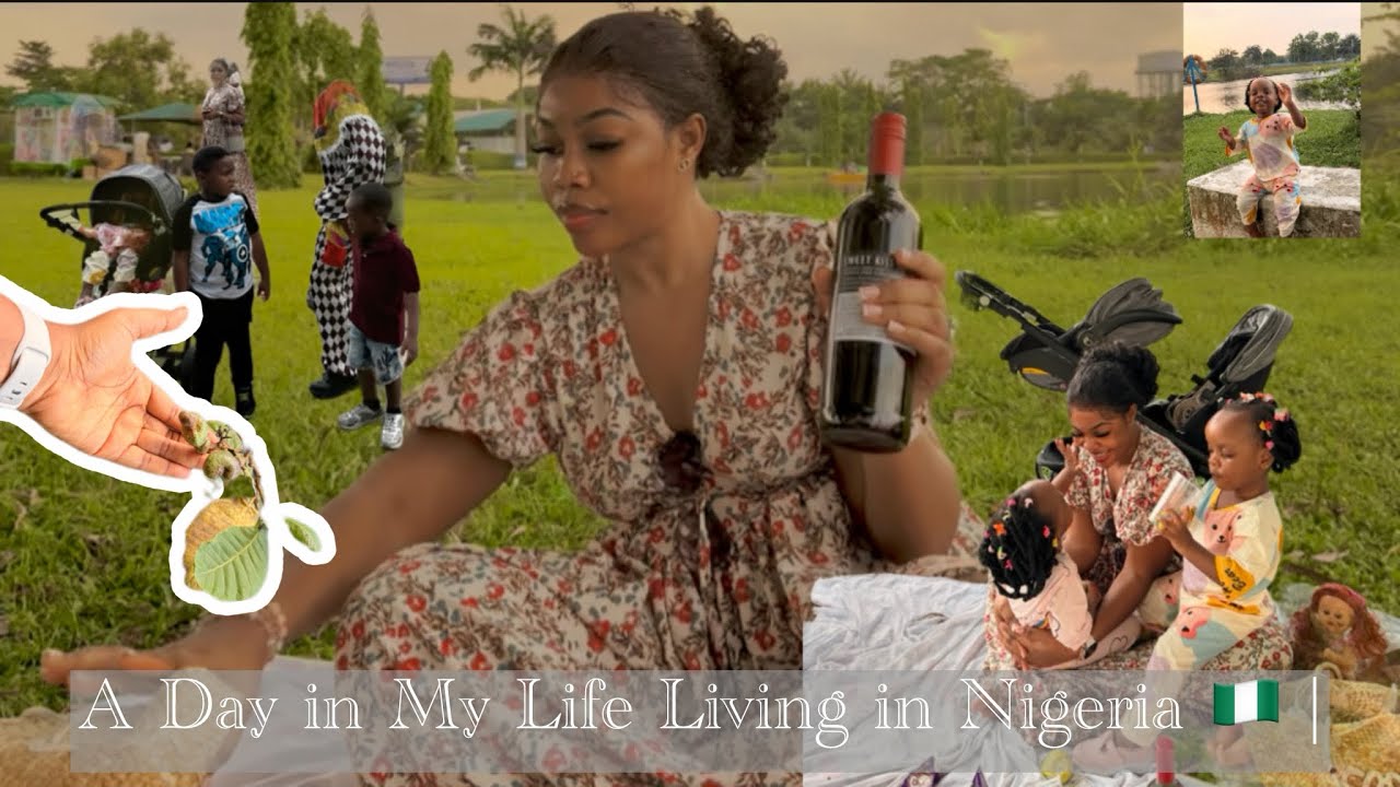 A Day in My Life Living in Nigeria 🇳🇬 | Farm Life, Family Time & Park Vibes